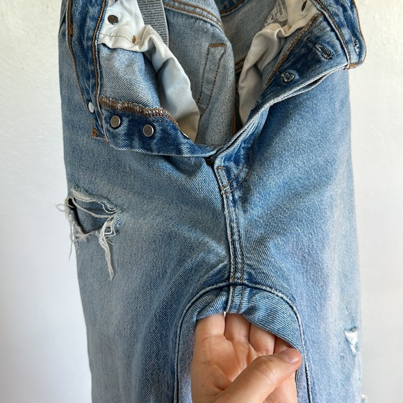 Levi 501 skinny size 27, 28 length - Picture 6 of 7